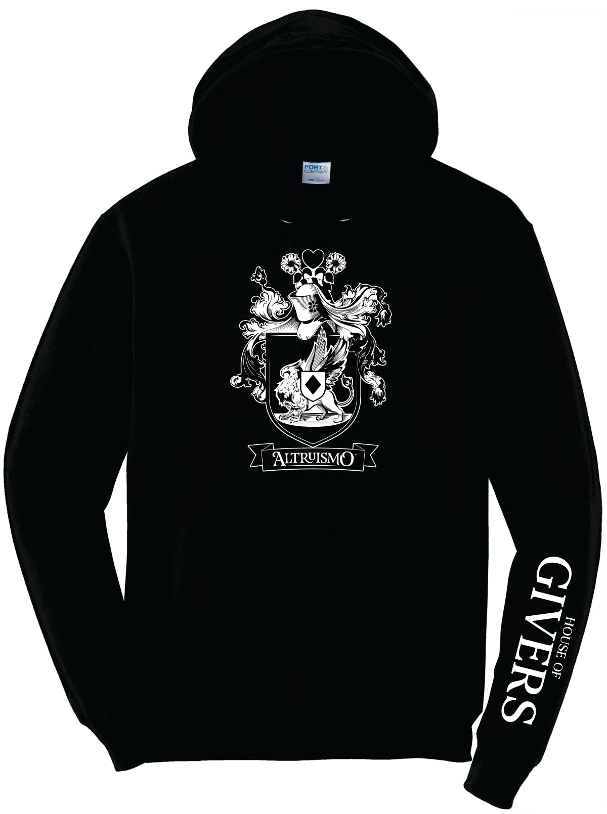 ALTRUISMO Hoodie - CREST (Optional Personalization)